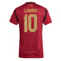 Belgicko Romelu Lukaku #10 Domáci Ženy futbalový dres ME 2024 Krátky Rukáv